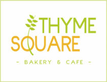 logo for thyme square bakery and cafe