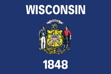 Wisconsin state flag