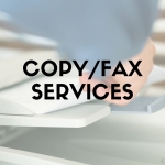 Copy and Fax Services