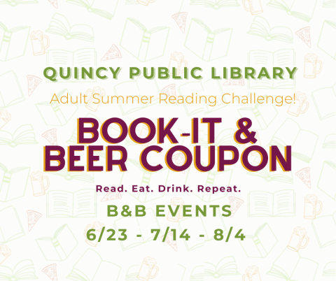 Book-It and Beer Adult Summer Reading Prize