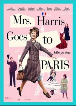 Movie Poster for Mrs. Harris Goes to Paris
