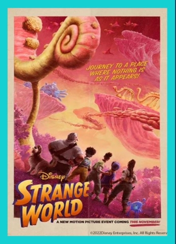 movie poster for strange world