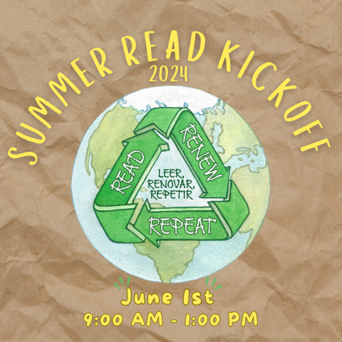Summer Read Kickoff - June 1st - 9 am to 1 pm