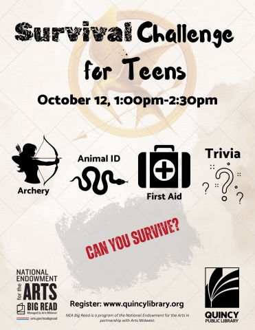 Flyer for survival challenge