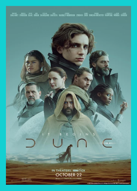 2021 Dune Movie Poster