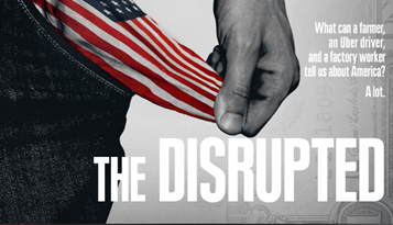 movie poster for the documentary the disrupted
