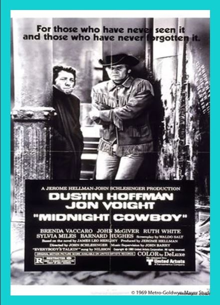 movie poster for midnight cowboy 